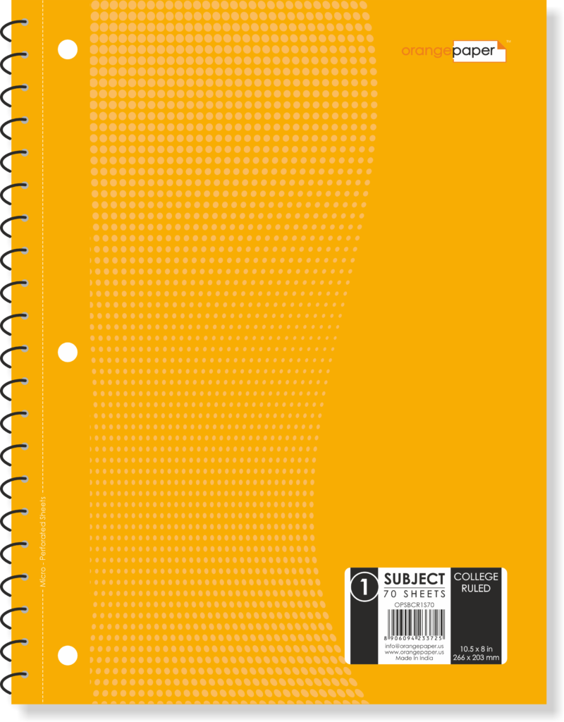 1 Subject book, college Ruled, 70 Sheets, 10.5 x 8 in - Image 4